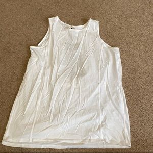 Lululemon workout shirt, white, size 6